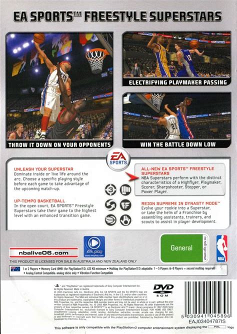 NBA Live 06 cover or packaging material - MobyGames