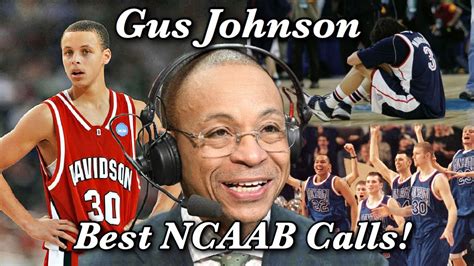 Gus Johnson Best College Basketball Calls (March Madness) - YouTube