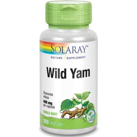 Solaray Wild Yam Root Capsules, 400 mg | 100 Count 76280016703 | eBay