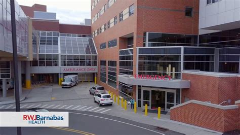 Robert Wood Johnson University Hospital Opens Fully Renovated Emergency Department - YouTube