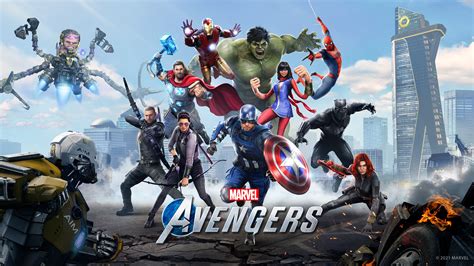 Marvel's Avengers Unite: 4K Marvel Wallpaper - Download Now!