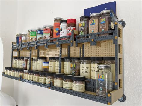 Spice Rack 02 | I built a spice rack out of LEGO! See blog p… | Flickr