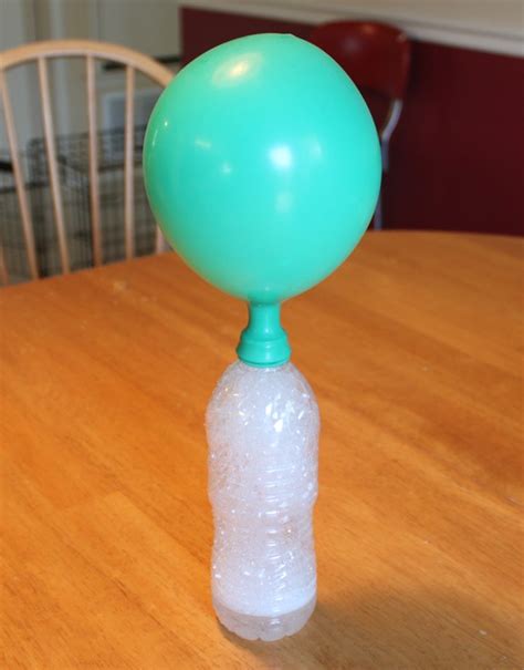 Blow up a Balloon with Baking Soda and Vinegar - Frugal Fun For Boys and Girls