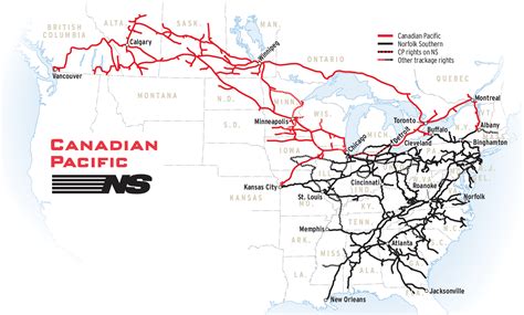 Cn Railroad Map