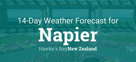 Napier, New Zealand 14 day weather forecast