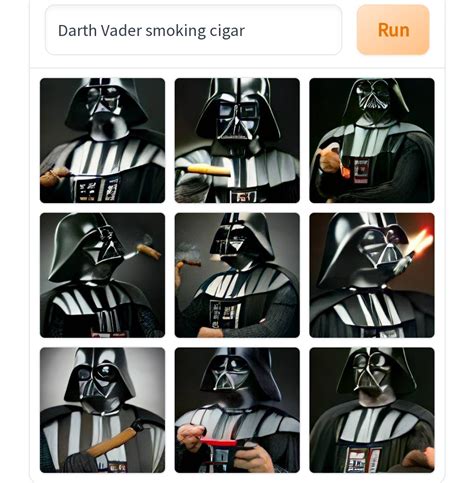 Darth Vader Smoking Cigar : r/weirddalle