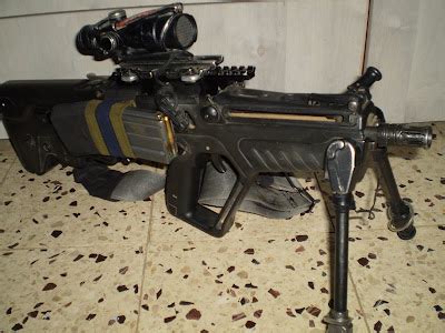 IDF Tavor Rifle with Trijicon Bible Code inscription pictures Blogging ...