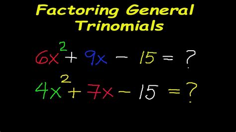 Factoring Quadratic Trinomials Calculator