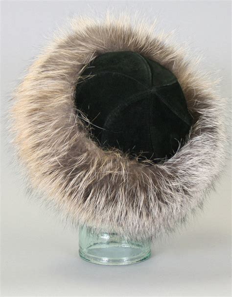 Fur Trim Hat-D - Snowflake