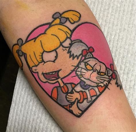 Pin by Carathebloom on Tattoos! | Tattoos, Retro tattoos, Cartoon tattoos