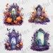 Halloween Tombstone Clipart Halloween PNG Halloween Clipart - Etsy