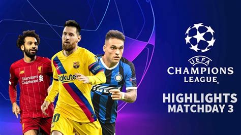 UEFA Champions League 2019/20 - Matchday 3 - Goals & Highlights | HD 1080p - YouTube