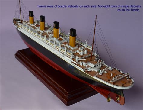 RMS OLYMPIC Ocean Liner Model