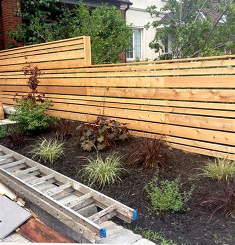 modern-horizontal-fence-1 - L² Design, LLC