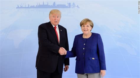 The Merkel-Trump handshake heard 'round the world - CNNPolitics