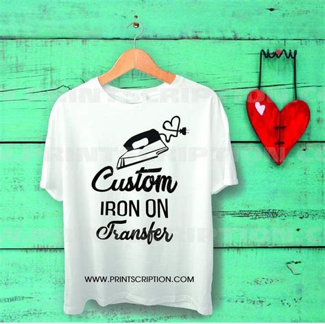 Custom Free Printable Iron On Transfers For T Shirts