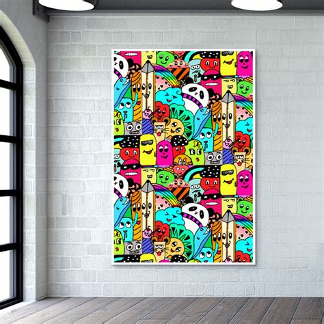 Doodle Doodle Wall Art | Artist : Design_Dazzlers – PosterGully