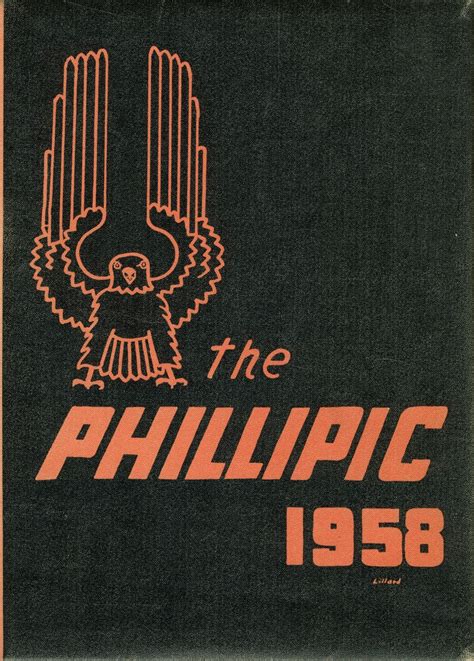 1958 yearbook from Phillips High School from Phillips, Texas for sale