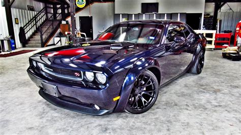 2012 Dodge Challenger R/T HEMI Blackberry Pearl Wide Body Hellcat Demon ...