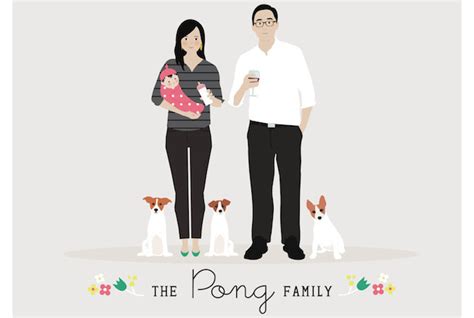 10 cool options for custom family portraits