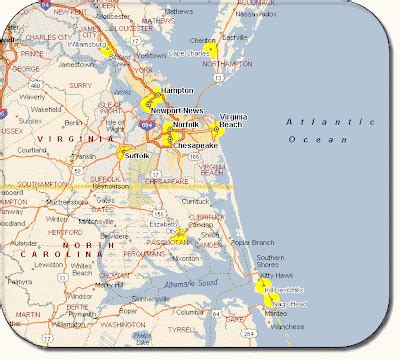 Virginia Beach Map