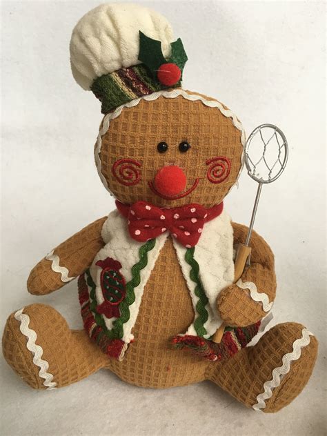 Christmas Sitting Gingerbread Boy or Girl – CrazeAbout