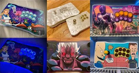 These gorgeous custom arcade sticks are what happens when an inventive ...