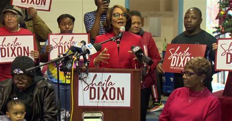 'It's A Close Race' | Sheila Dixon Hopes To Win Mayoral Election, Regain Public Trust - CBS ...