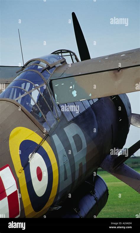 Westland Lysander cockpit Stock Photo - Alamy