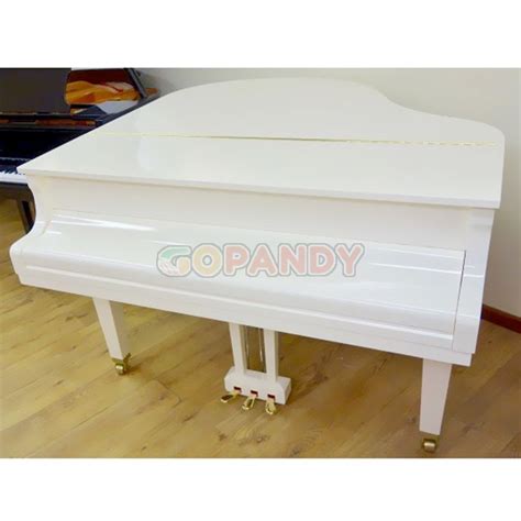 Yamaha GB1K Baby Grand Piano - Polished White - Gopandy Musical