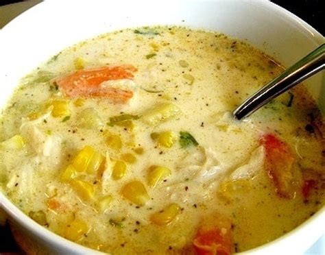 Corn and She Crab Bisque Recipe | Just A Pinch Recipes