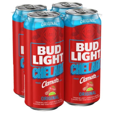 Bud Light Original Chelada, 4 pk / 19.2 fl oz - Fry’s Food Stores