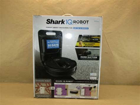 Shark UR1005AE IQ Robot Vacuum with Bagless Self-Empty Base - Black for sale online | eBay