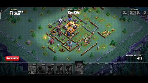 COC:builder base attack. - YouTube