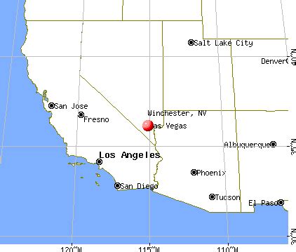 Winchester, Nevada (NV 89109) profile: population, maps, real estate, averages, homes ...