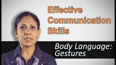 Gestures In Communication Body Language