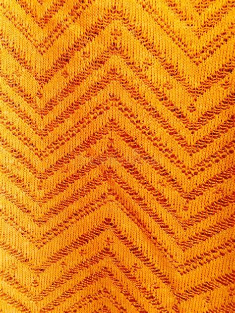 Orange Striped Woven Fabric Texture Background Stock Photo - Image of ...