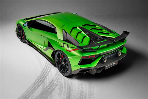 2018 Lamborghini Aventador SVJ Rear Upper View, HD Cars, 4k Wallpapers ...