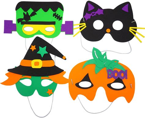 Halloween Masks Clip Art - Clip Art Library