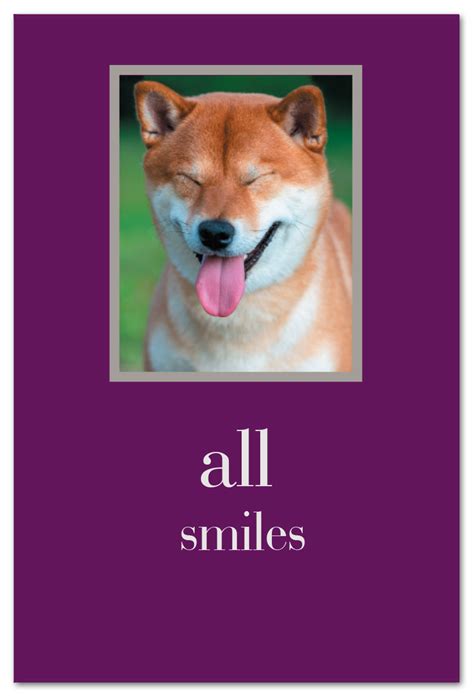 Smiling Shiba Inu | Birthday Card | cardthartic.com