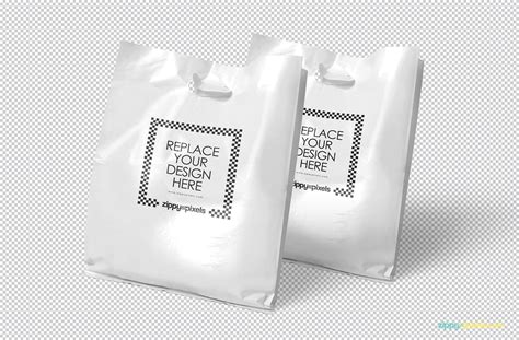 Free Plastic Bag Mockup :: Behance