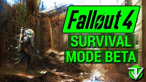 FALLOUT 4: NEW Steam Beta SURVIVAL MODE Overview! (NO Fast Travel, NO ...