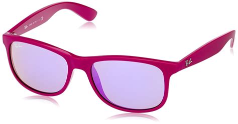 Buy RayBan Unisex Pink Wayfarer Sunglasses RB-4202-6071-4V at Amazon.in