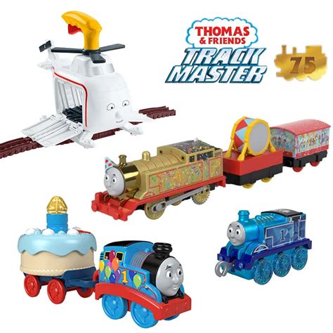 Thomas Friends TrackMaster Golden Thomas, Motorized Train Engine For ...