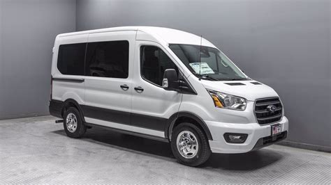 New 2020 Ford Transit Passenger Wagon XLT Full-size Passenger Van in ...