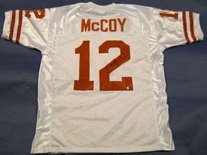 COLT McCOY AUTOGRAPHED TEXAS LONGHORNS JERSEY GTSM - All American Sports House