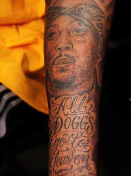 Snoop Dogg's epic Nate Doff tribute. - 55 Hip Hop tattoos that will ...