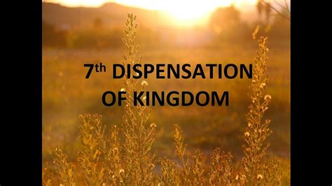 Sunday Service 1/13/2019: The 7th Dispensation of Kingdom - YouTube