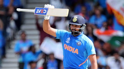 ICC World Cup 2019: Rohit Sharma Becomes First Cricketer to Score 5 ...