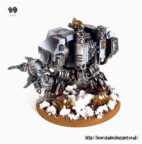 Bjorn the Fell Handed Space Wolves Dreadnought - Wargaming Hub